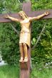 Christ en croix: Abbaye St Cécile, Solesme. Bois de tilleul. Hauteur 1.60 m
Création originale de style roman